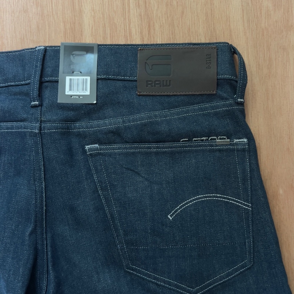 NWT G-STAR RAW‎ 3301 men's jeans size 36X32 straight tapered button fly - Picture 4 of 5